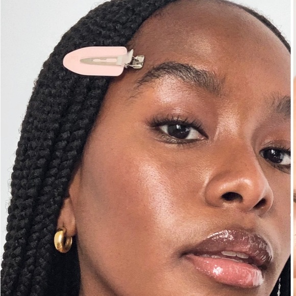 GLOSSIER BNWT SOLD OUT/LIMITED EDITION HAIR CLIPS IN PINK - will not be back! - Picture 8 of 8